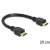 Delock high speed HDMI cable with Ethernet, male / male, 25 cm