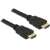 Delock high speed HDMI cable with Ethernet, male / male, 25 cm