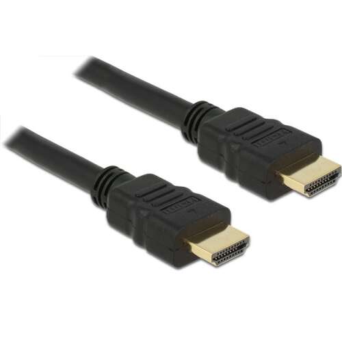 Delock high speed HDMI cable with Ethernet, male / male, 25 cm