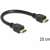 Delock high speed HDMI cable with Ethernet, male / male, 25 cm