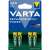 VARTA Rechargeable Accu Power AAA batteries, 4 pack, 800 mAh, pre-charged