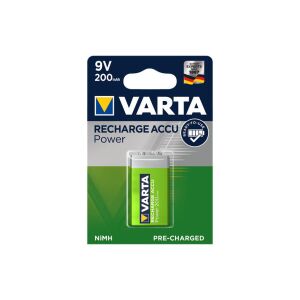 VARTA 9V 200mAh Újratölthető Elem - Előtöltött NiMH - Varta Elem