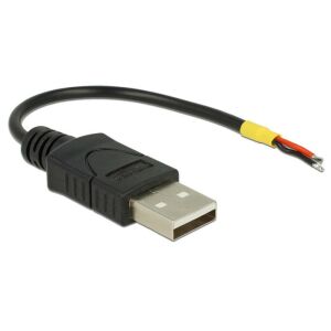 Delock USB 2.0 Typ A na otvorený vodič pre Raspberry Pi - USB káble