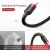 Kabel Baseus Cafule USB-C, 3A, 1m, schwarz-rot 80172871