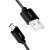 Logilink USB 2.0 cable, USB-A to Micro-USB, 1 meter, black and grey