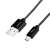 Logilink USB 2.0 cable, USB-A to Micro-USB, 1 meter, black and grey