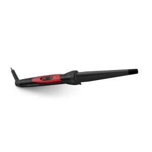 Esperanza Salma hair curler, 13-25mm, black and red, ceramic coating - Hair curler