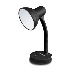Esperanza Vega black desk lamp with flexible arm and on/off switch - Table Lamp