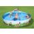 Family enjoying Bestway Solid Wall Pool in garden
