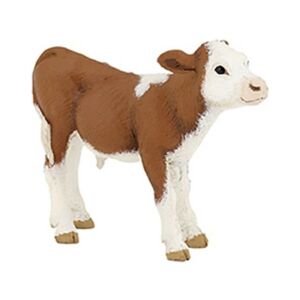 Papo Simmentali Calf Figurine - Farm Animal Toy - Papo Figure