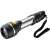 VARTA Day Light Multi LED F20 flashlight, silver and black, with lanyard