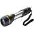 VARTA Day Light Multi LED F20 flashlight, silver and black, with lanyard