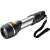 VARTA Day Light Multi LED F20 flashlight, silver and black, with lanyard