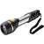 VARTA Day Light Multi LED F20 flashlight, silver and black, with lanyard