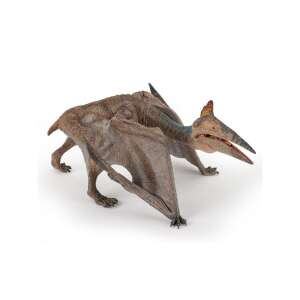 Papo Quetzalcoatlus dinosaur figure, brown, with sharp claws and a long beak - Papo