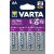VARTA Batterie, AA-Mignon, 4 Stück, Lithium, VARTA "Ultra Lithium" 120478969