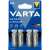 VARTA Ultra Lithium AA Batterien, 4er Pack