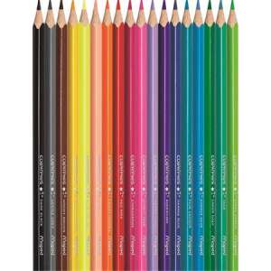 Színes ceruza készlet, háromszögletű, MAPED "Color&#039;Peps Star", 18 különböző szín 57995202 
