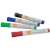 NOBO glass board markers, set of 4, black, blue, green, red