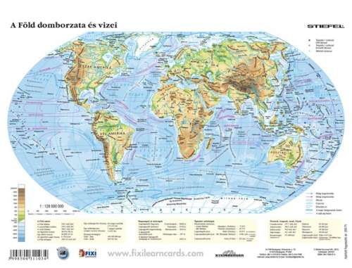 STIEFEL Schülerarbeitsblatt, A4, STIEFEL &rdquo;Topographie der Erde / Länder der Welt&rdquo;