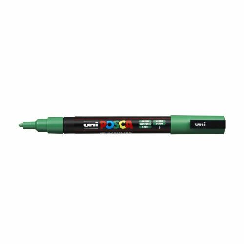 Uni POSCA PC-3M zöld marker 176417809 - Uni