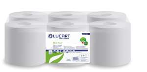 Lucart Eco 19 CF Maxi kéztörlő 2 réteg 100m recy ragasztott 6 tekercs/zsugor