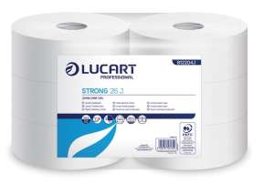 Lucart Strong 2 ply toilet paper 6 rolls
