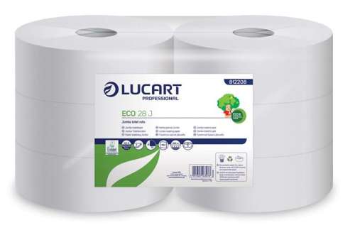 Lucart Eco 28 J 2lagiges Toilettenpapier 6 Rollen