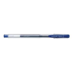 Zselés toll 0,5mm, Uni UM-100, írásszín kék 58004693 