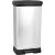 Deco Bin 50L srebrna metalna kanta za smeće s pedalom 31550426