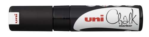 UNI Marker cu cretă, 8 mm, UNI PWE-8K, negru