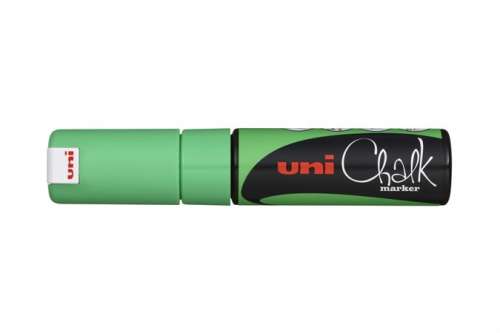 UNI Chalk Marker, 8 mm, green