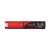 UNI Chalk Marker, 8mm, red, for writing on glass, metal, and porcelain