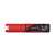 UNI Chalk Marker, 8mm, red, for writing on glass, metal, and porcelain