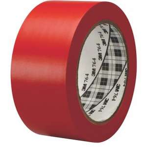 3M Priemyselná popisovacia páska, 50 mm x 33 m, 3M, červená 31550574 Bezpečnostné&Označovacie pásky