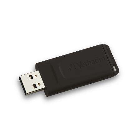 VERBATIM Pendrive, 32GB, USB 2.0, VERBATIM Slider, negru