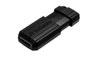 VERBATIM Pendrive, 32GB, USB 2.0, 10/4MB/sec, VERBATIM "PinStripe", fekete 31550744 