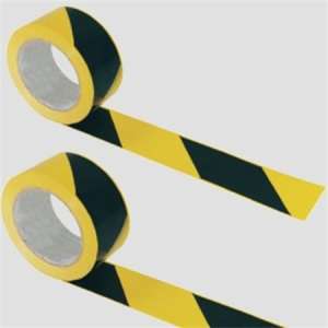Bandă de marcare, 70 mm x 200 m, galben - negru 31550769 Benzi de siguranță și de marcare
