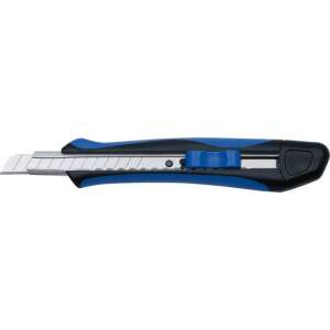 WEDO Soft-Cut professzionális vágó kés, kék és fekete, 9 mm-es penge - Tapétavágó