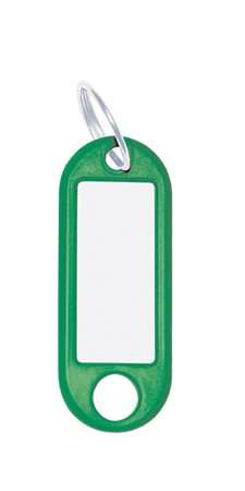 WEDO Schlüsselanhänger, 10 Stück, WEDO grün