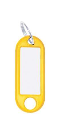 WEDO Schlüsselanhänger, 10 Stück, WEDO gelb