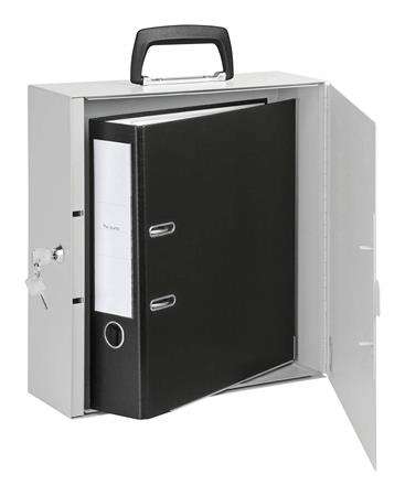 WEDO Metall-Ablagebox A4, 36,5x33x11 cm, WEDO hellgrau