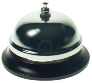 WEDO clopot de masă rotundă #black-silver 31550994 Sonerii