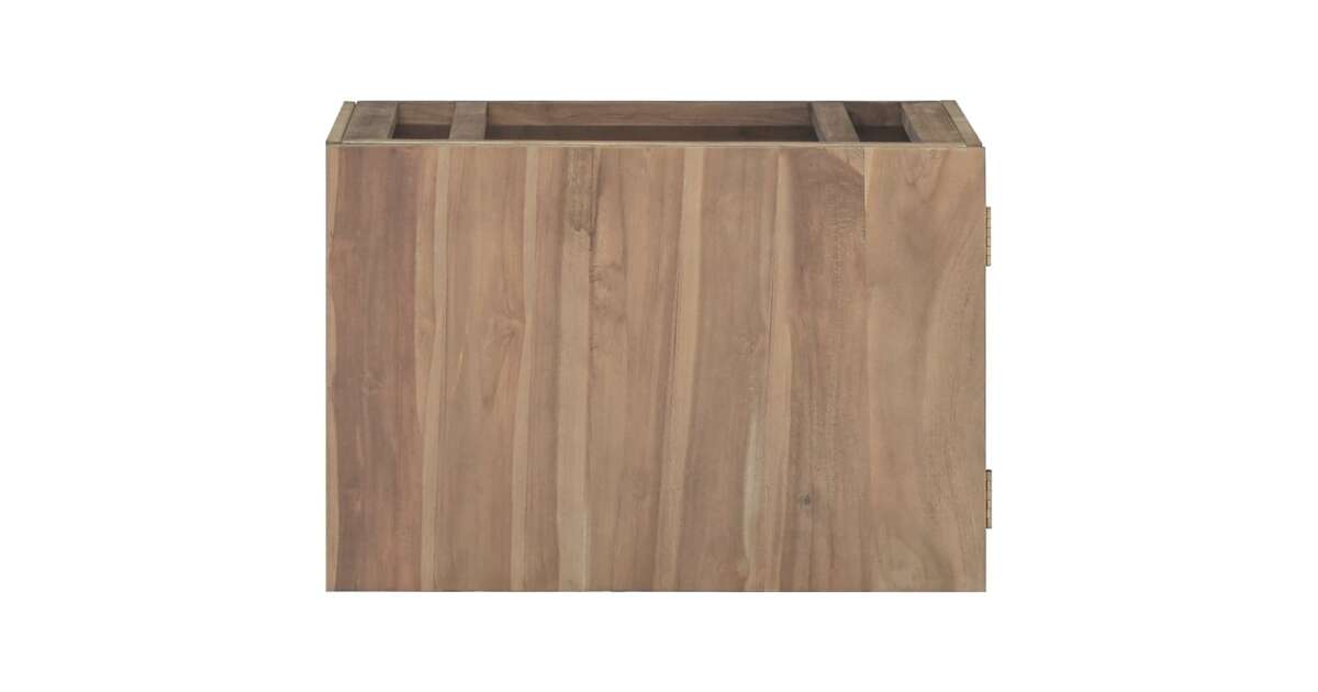 Teakfa Fürdőszobaszekrény - Falra Szerelhető - 60x39x40 cm | Pepita.hu