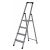 KRAUSE Solidy 4-step aluminum ladder