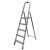 KRAUSE Solidy 4-step aluminum step ladder