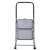KRAUSE Toppy XL 2-step aluminum step ladder, back view