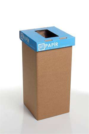RECOBIN Recycling-Abfallbehälter, 20 l, RECOBIN "Mini", blau 31551390