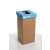 RECOBIN Recycling-Abfallbehälter, 20 l, RECOBIN "Mini", blau 31551390}