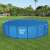 Bestway Steel Pro MAX pool with Flowclear solar cover in a garden setting